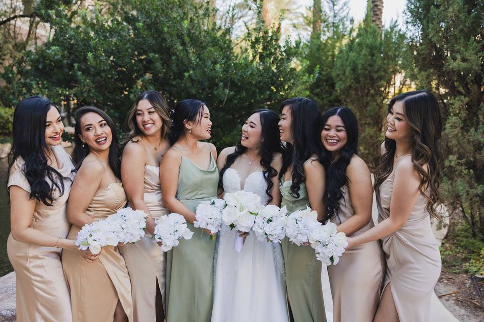 LARGE Asian Bridal Party