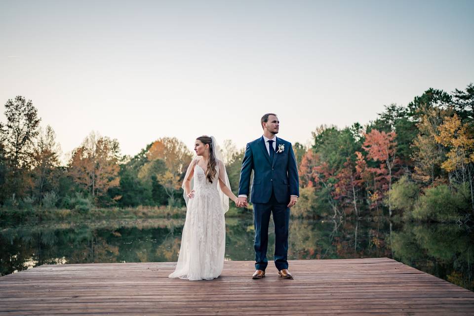 Beautiful fall wedding