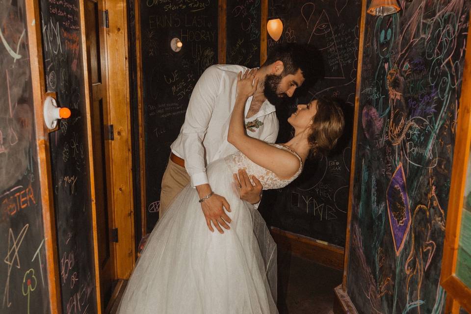 Indoor Charleston Wedding