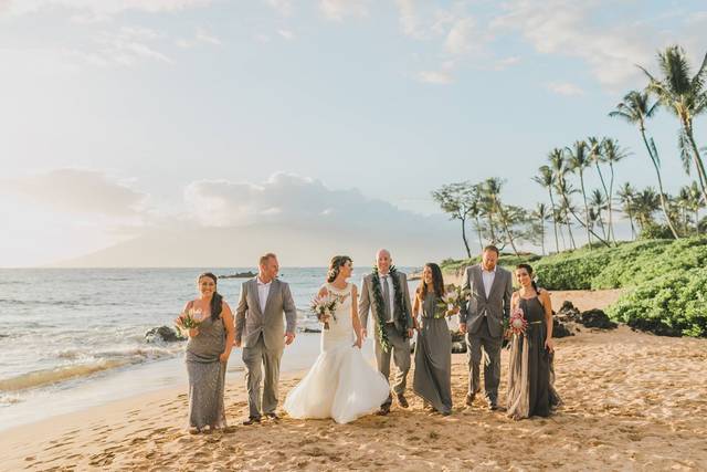 Wedding by the ocean