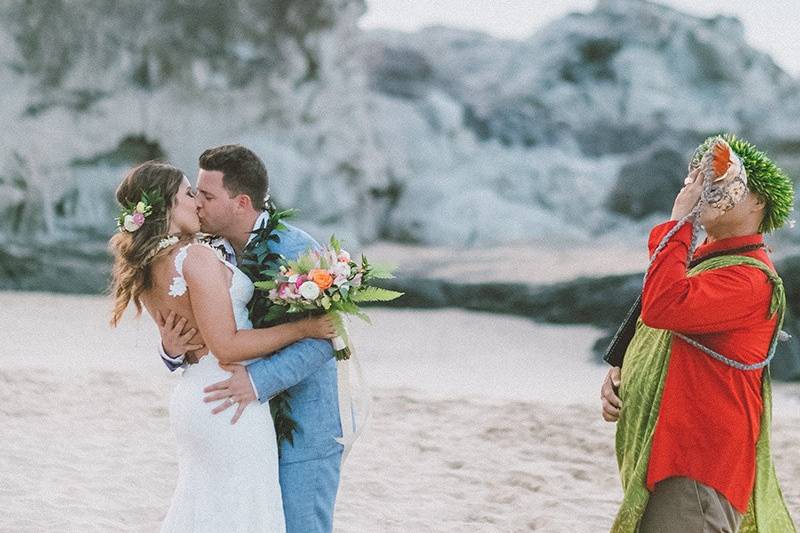 Ceremony in the sand