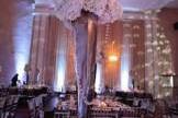 table setting with center piece
