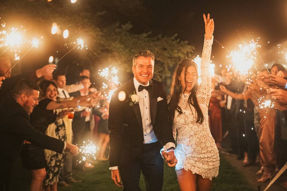 Sparkler exit