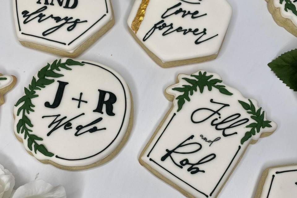 Wedding cookies