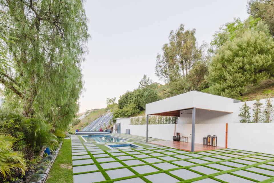Backyard View