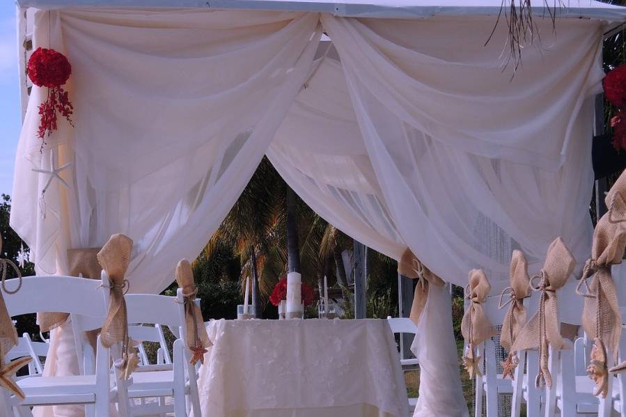 Beach ceremony