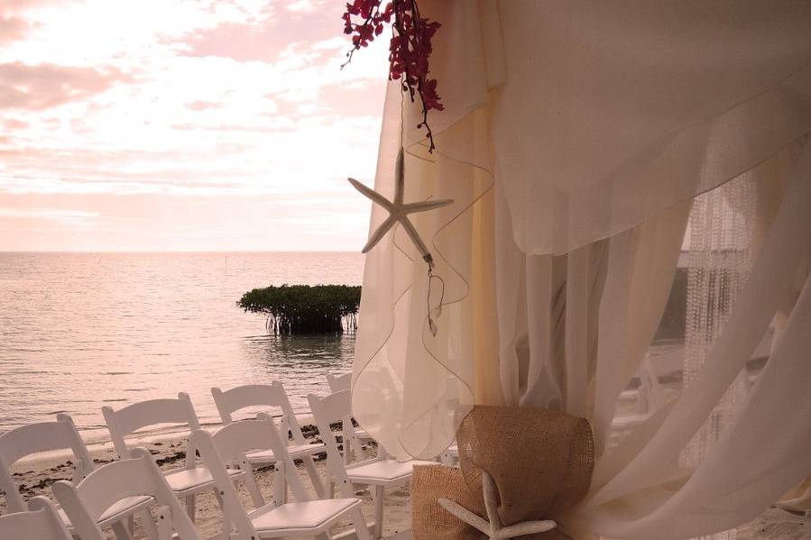 Beach ceremony