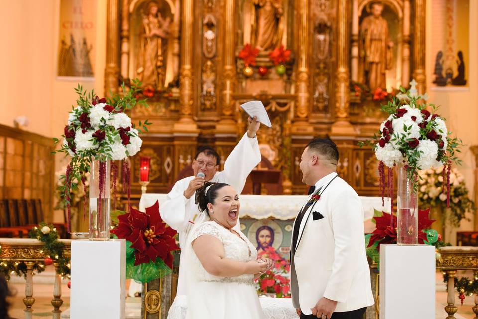 Ponce cathedral wedding