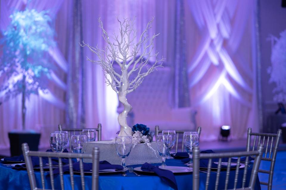 Winter Wedding Stage