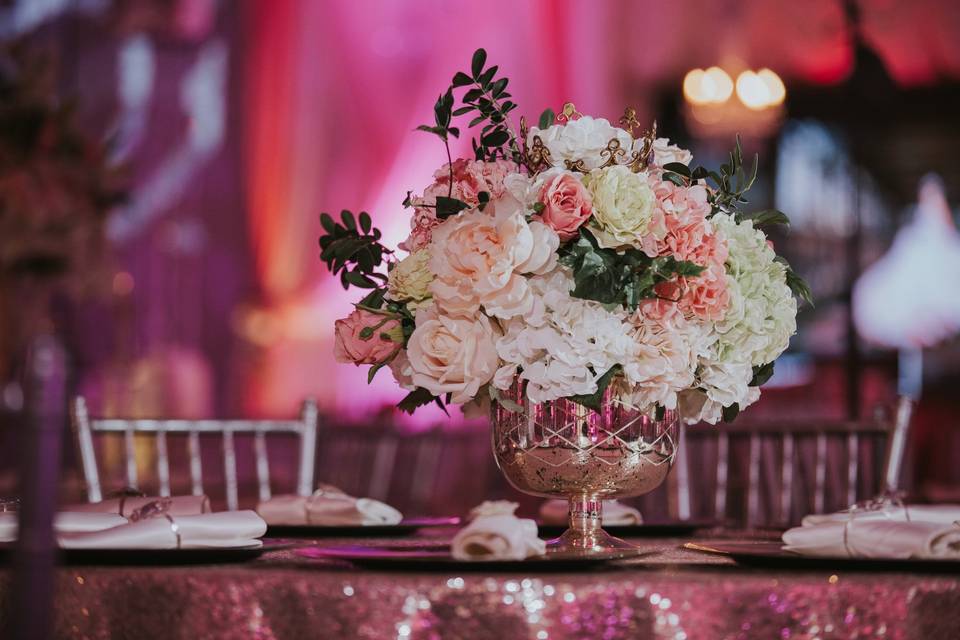 Elegant centerpieces