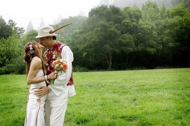 Couple kissing