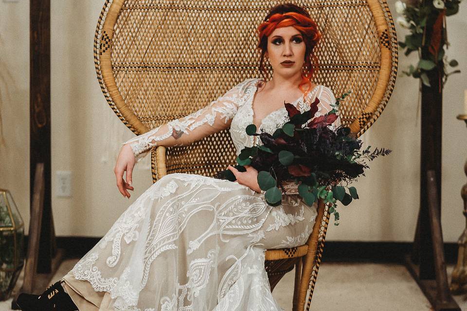 Breathtaking bride