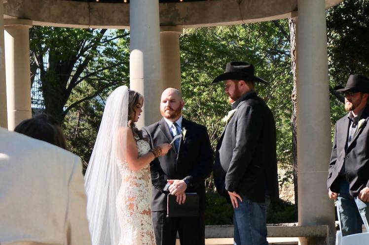 Exchanging vows