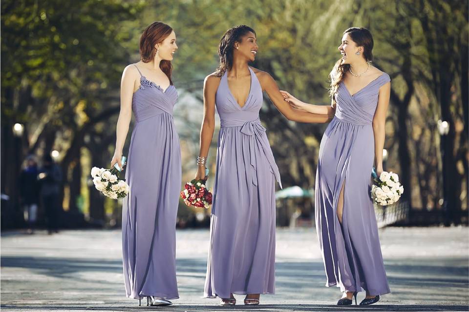 Wisteria bridesmaids