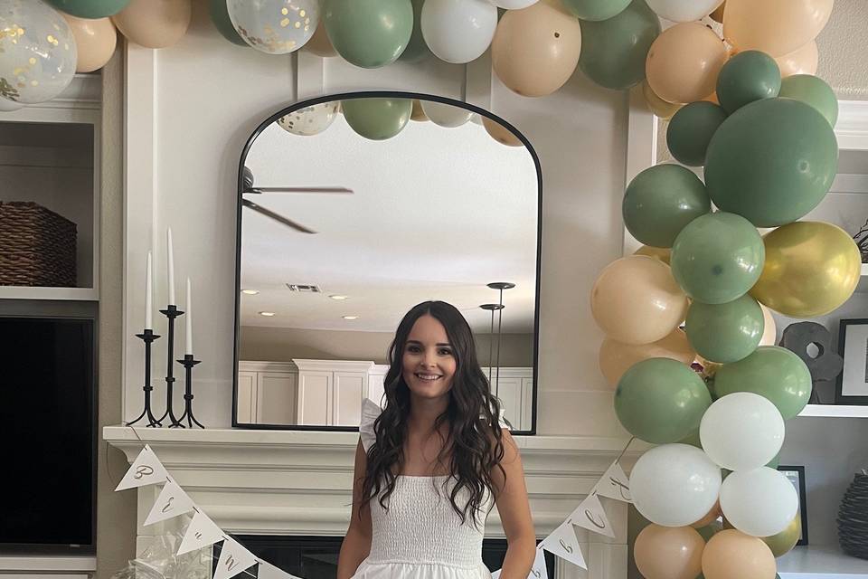 Bridal shower glam