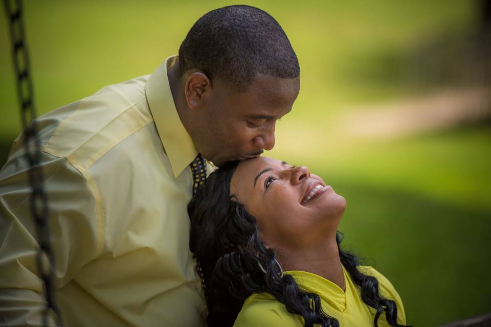 Engagement portrait