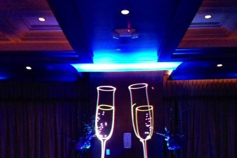 3D laser graphics for any event or affair.