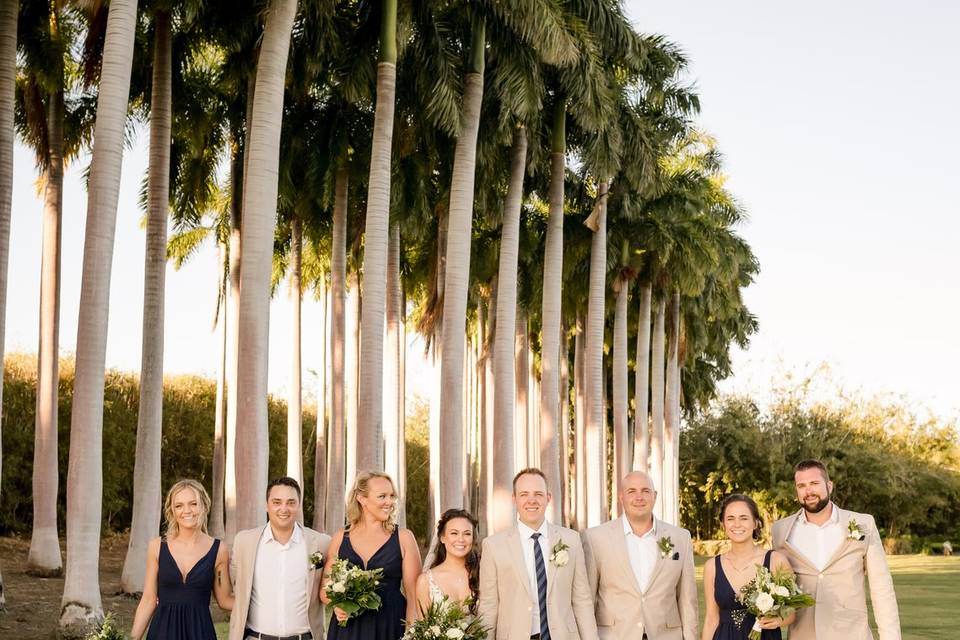 Bridal party session