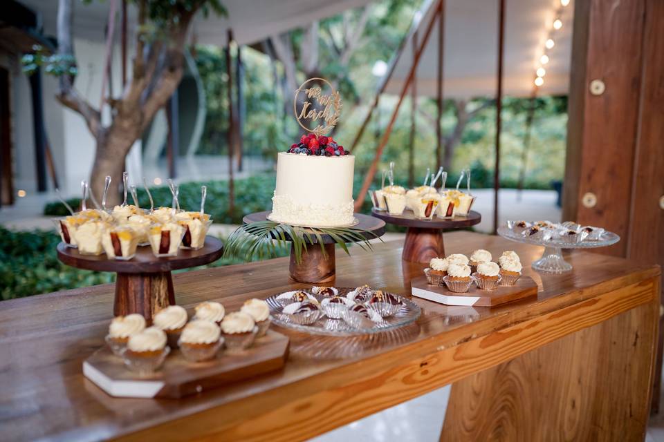 Dessert table