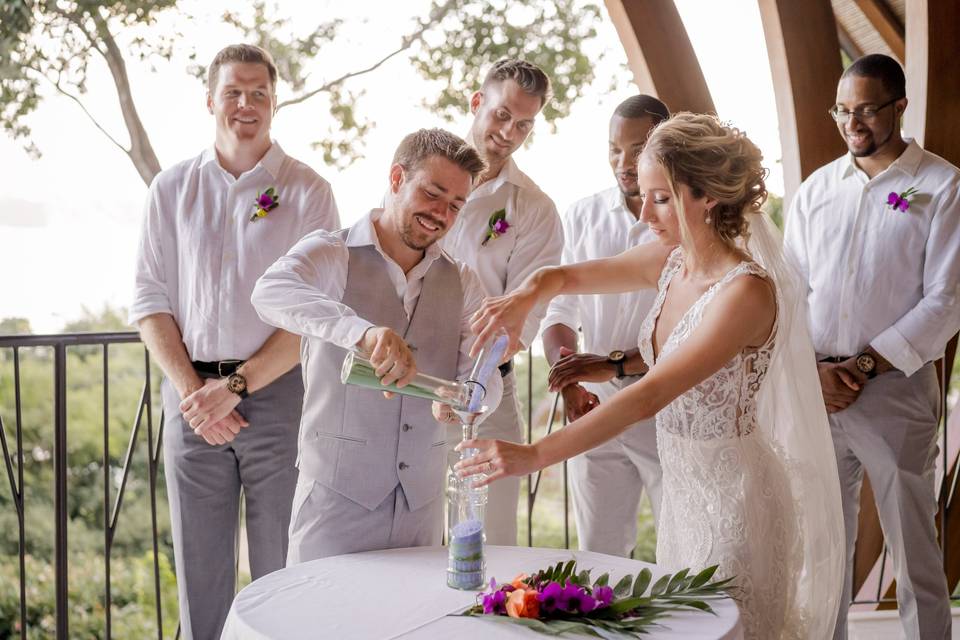 Sand ceremony