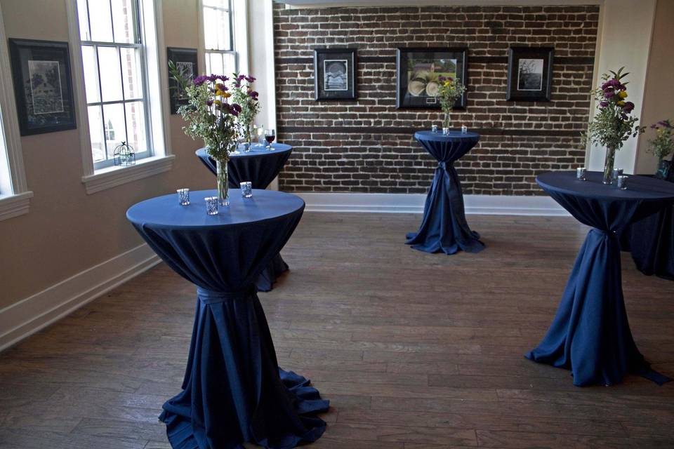 Wedding reception area