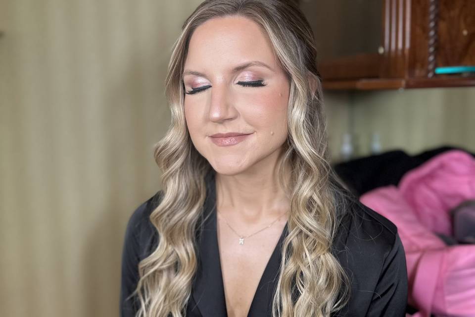 Bridesmaid Airbrush makeup