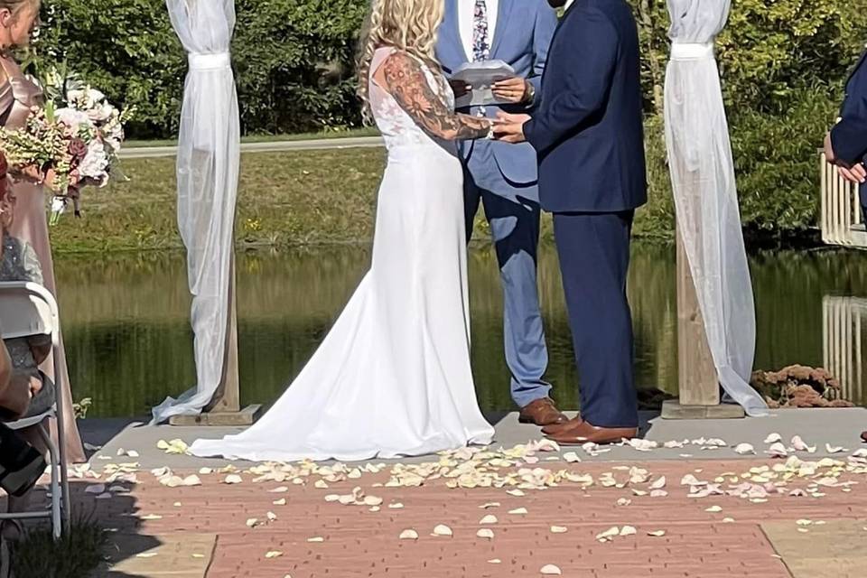 Water front Ceremony
