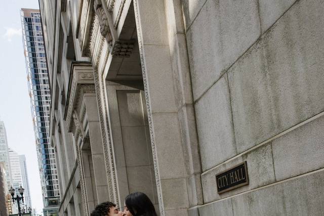 Chicago city hall elopement