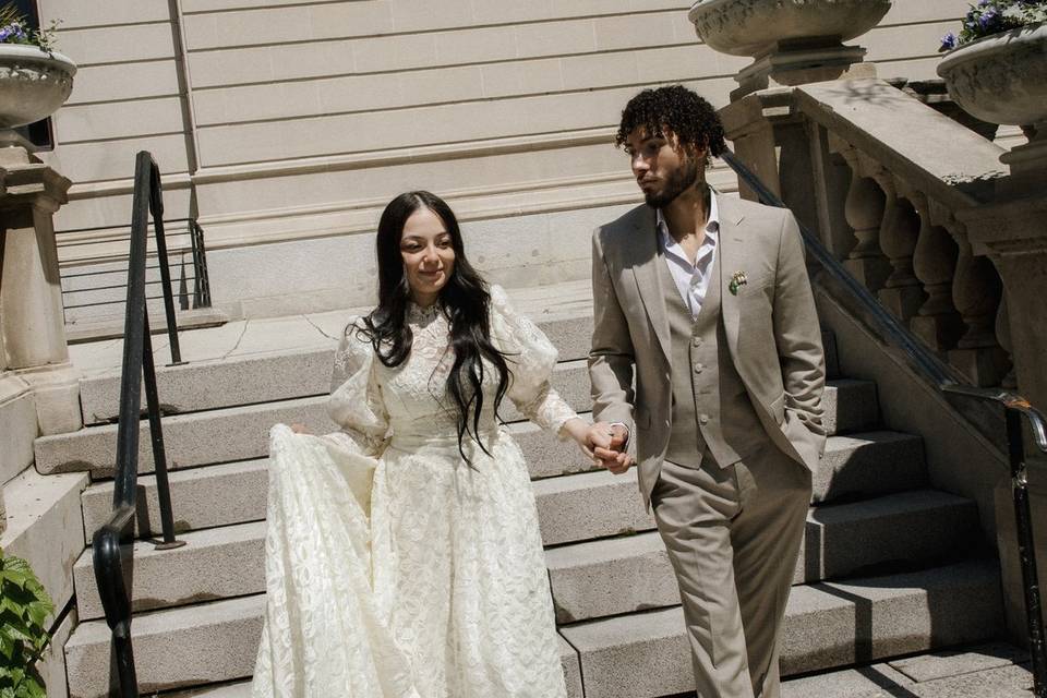 Chicago City Hall Elopement