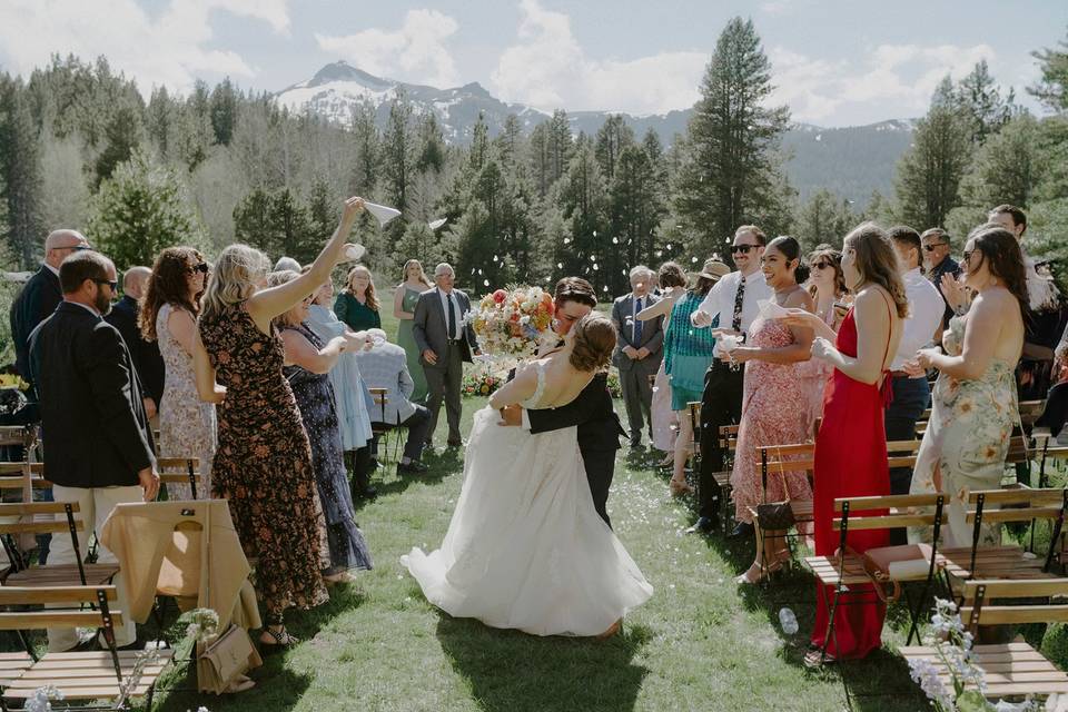 California Mountain Wedding