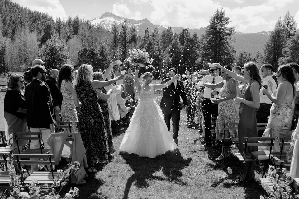 California Mountain Wedding