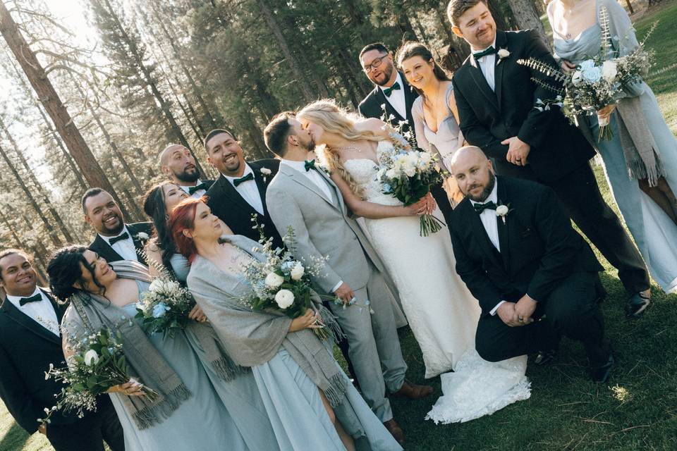 Wedding bridal party