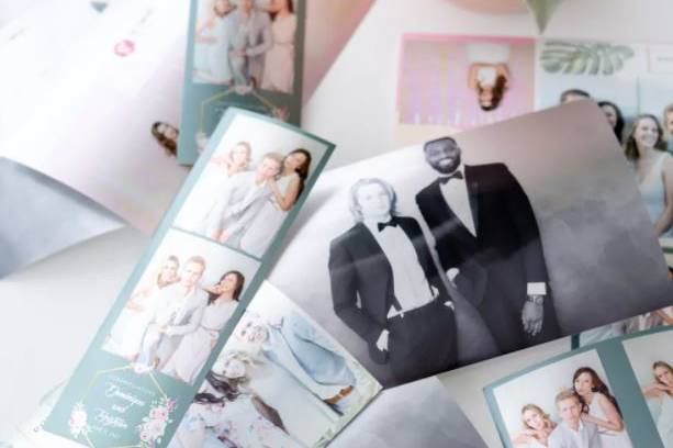 Printed photo strips