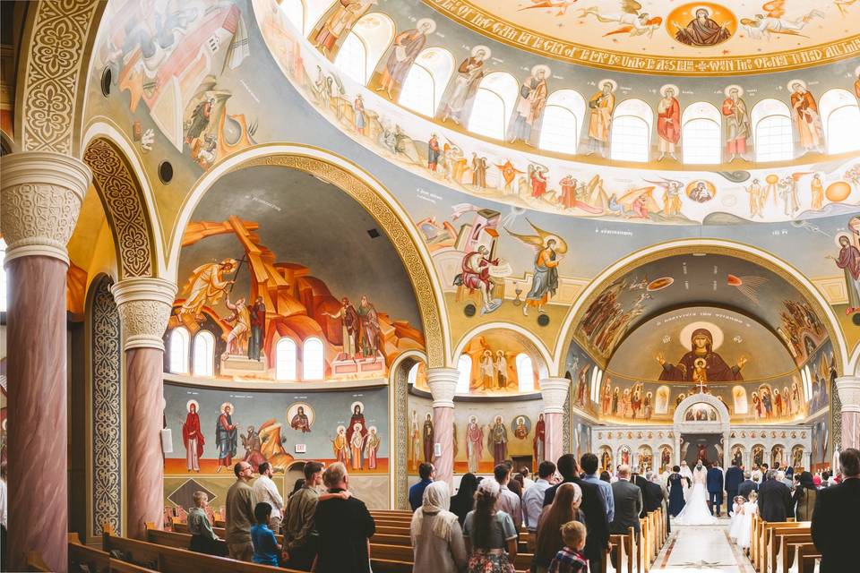 Greek Orthodox wedding