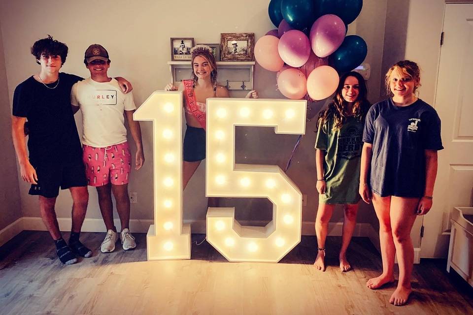 15th Birthday party