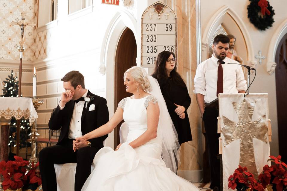 Emotional Groom