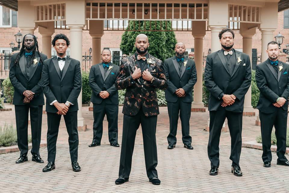 Groomsmen with Attitude