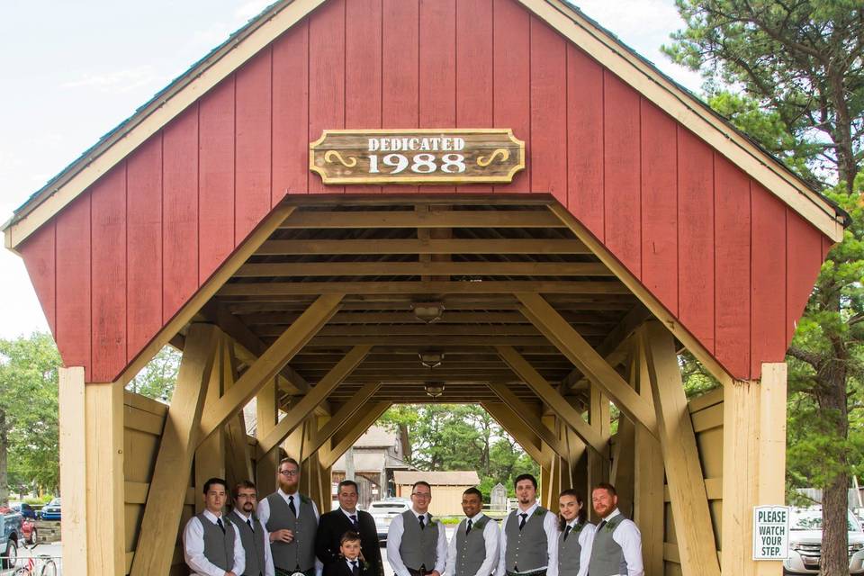 Sophisticated groomsmen