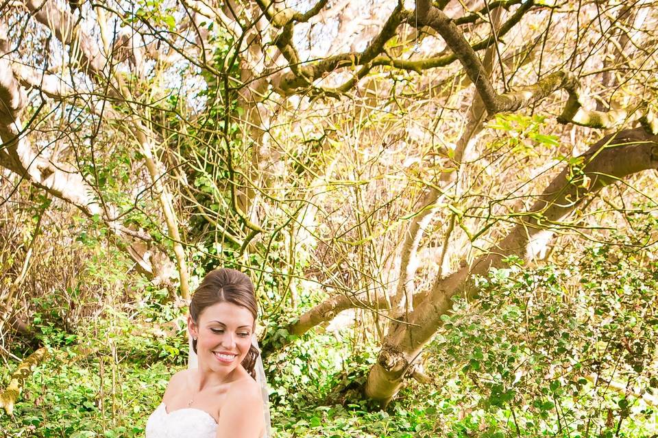 Bride's portrait