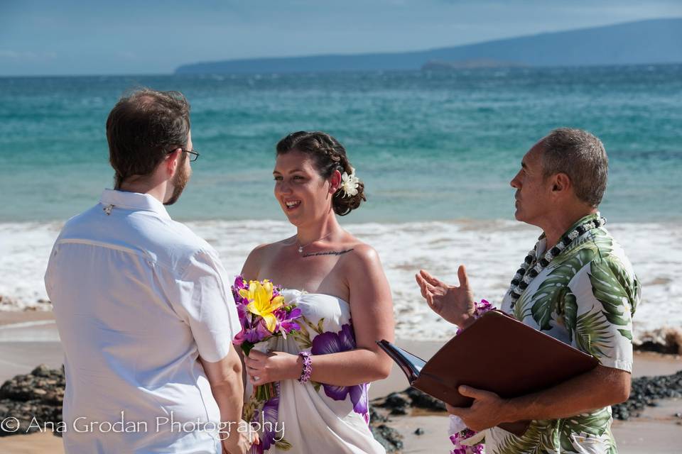 Exchanging vows