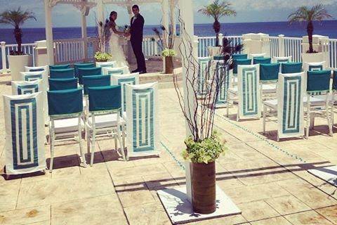 Just one of the many wedding collections available for a destination beach wedding - from elegant to rocking!