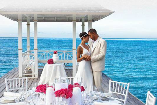 Perfect setting in the Caribbean for a fabulous destination wedding