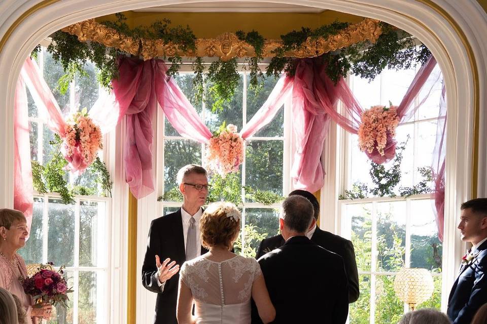 Indoor ceremony