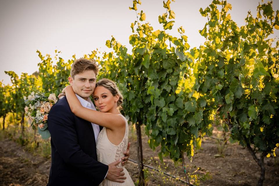 Bridals in the Vineyard