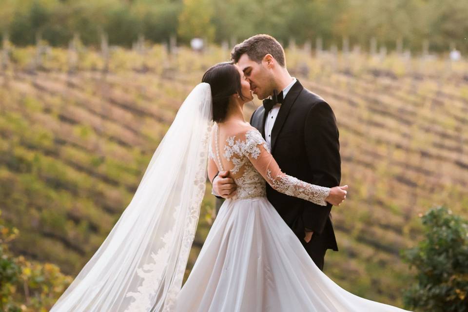 Fall Winery Wedding