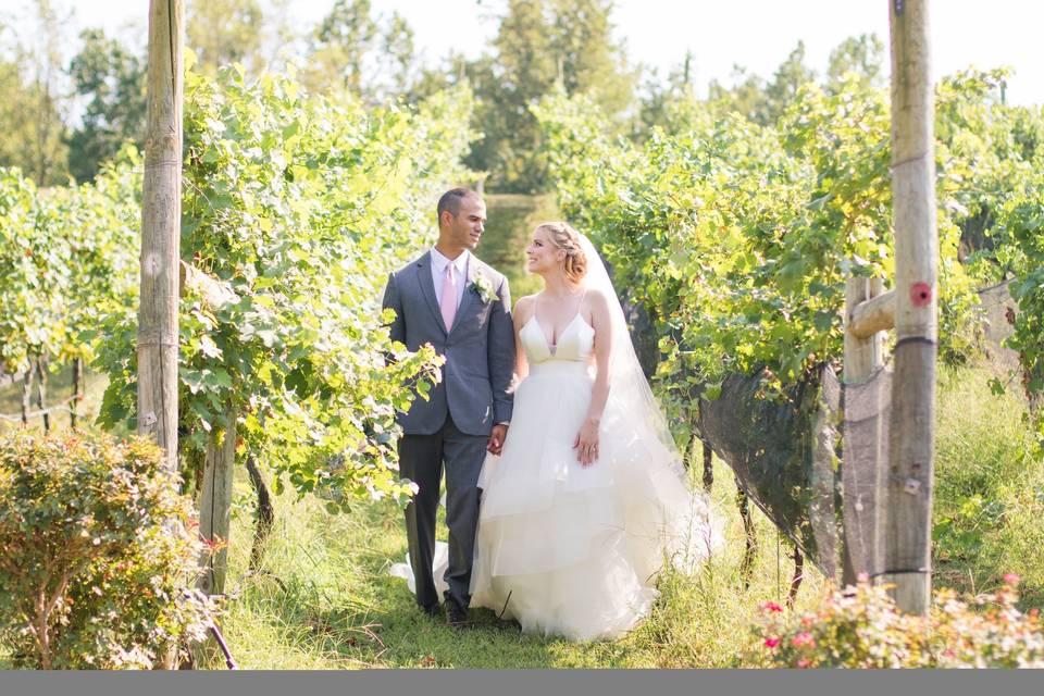 Summer Vineyard Wedding