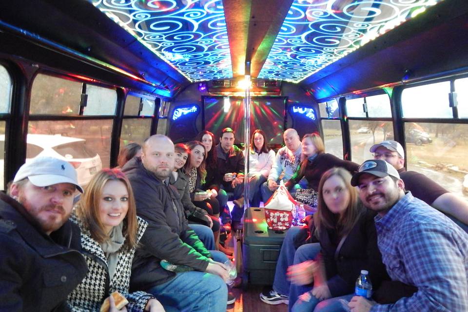 Central Texas Party Bus