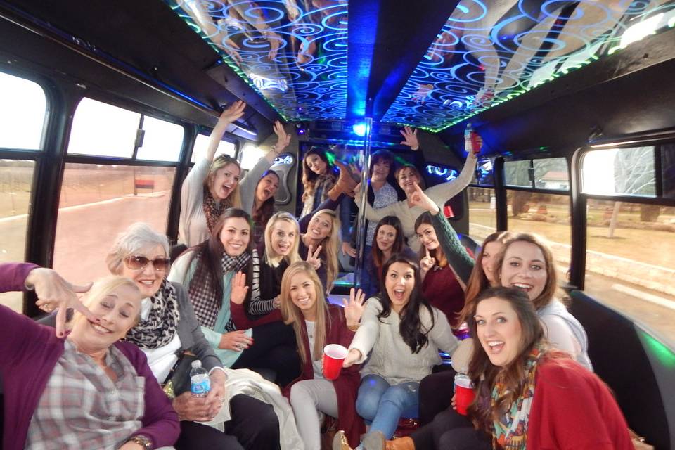 Central Texas Party Bus