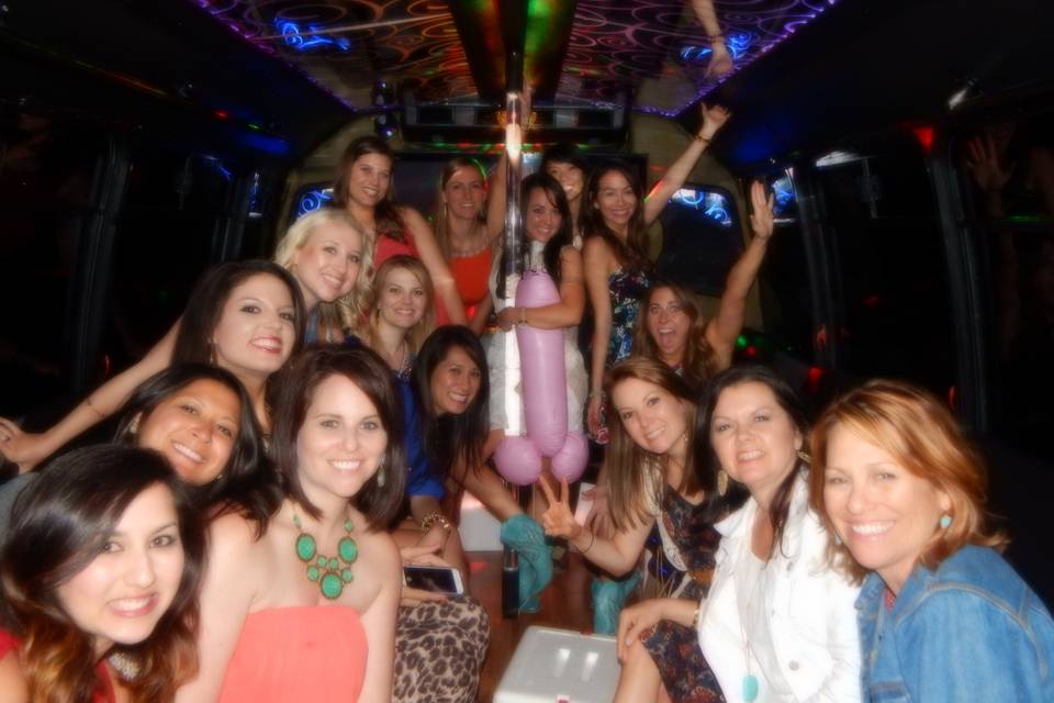 Central Texas Party Bus