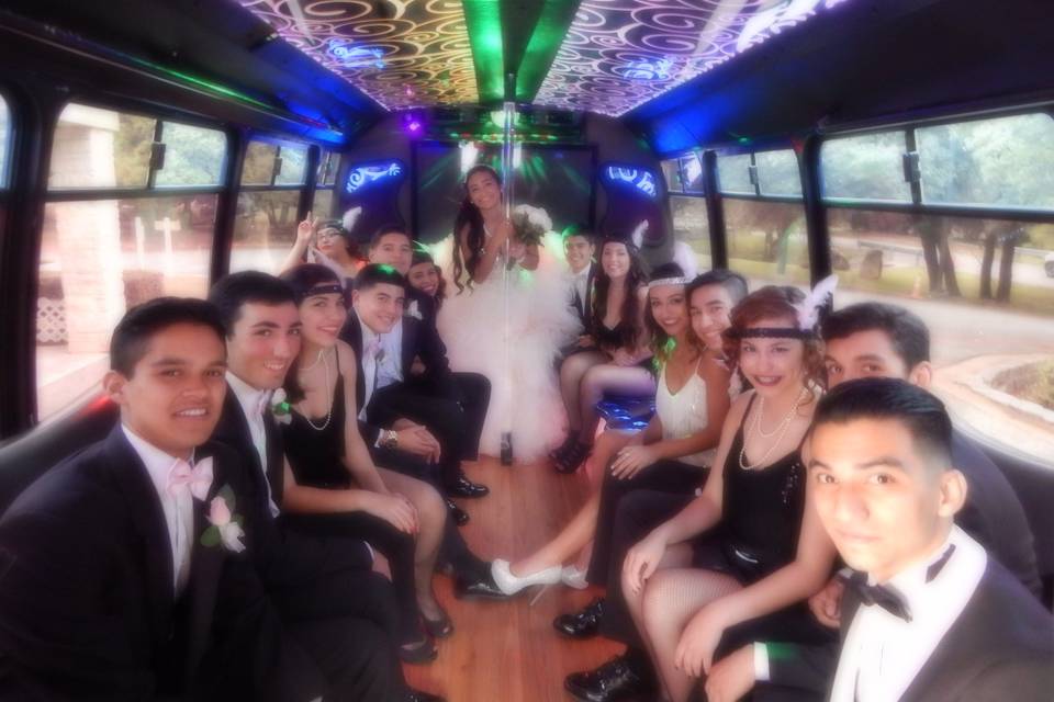 Central Texas Party Bus